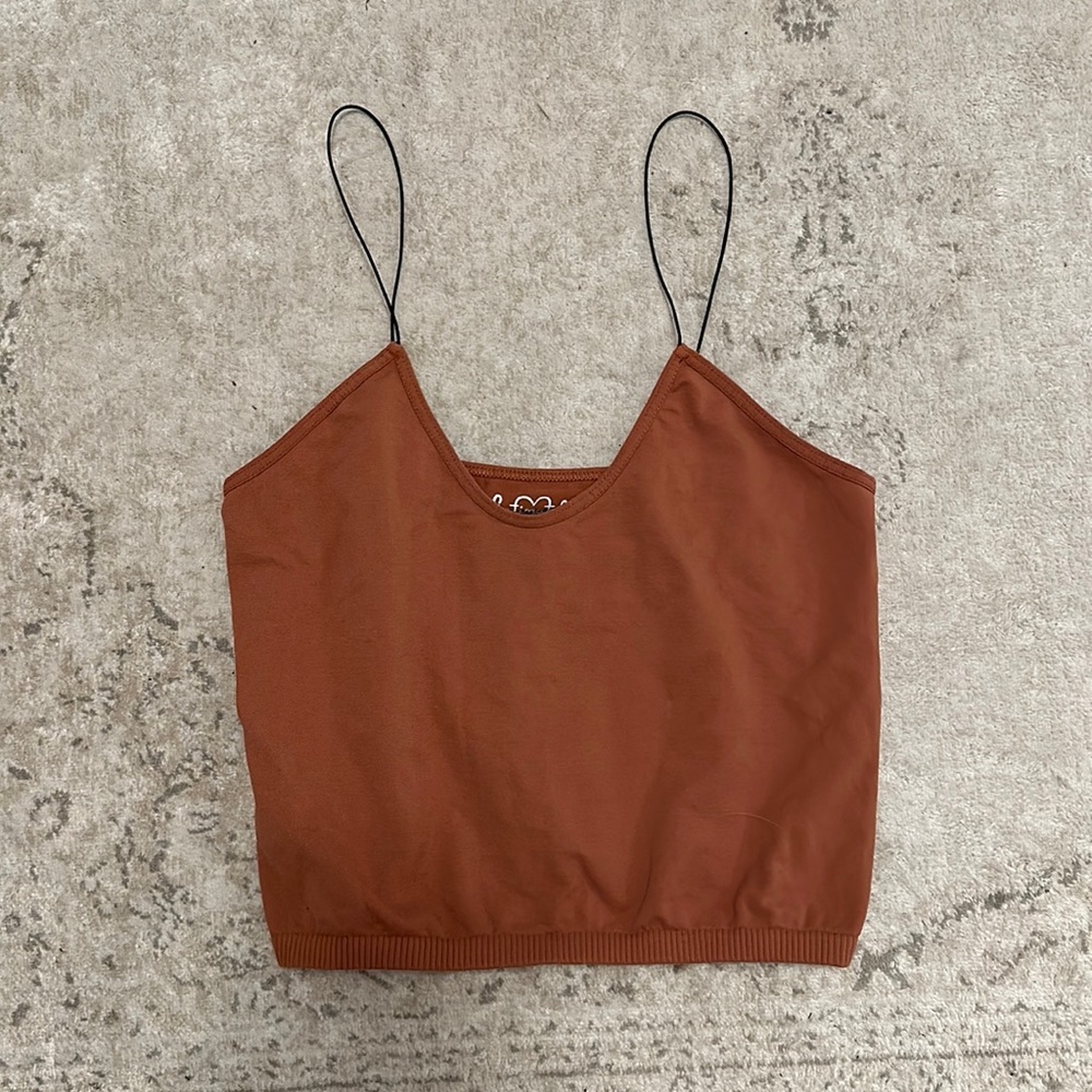 Free People Rust Crop Top size M/L